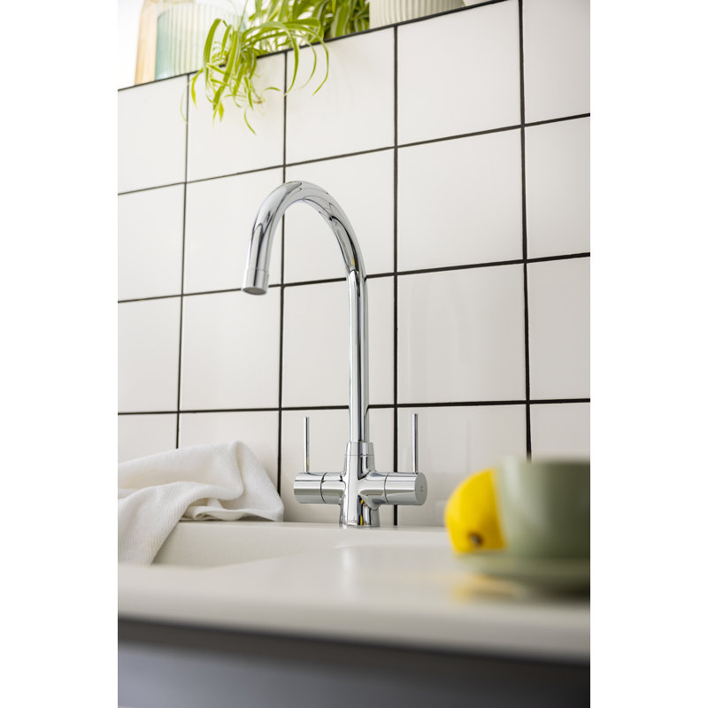 Abode Designs Nexa Monobloc Kitchen Faucet, Chrome