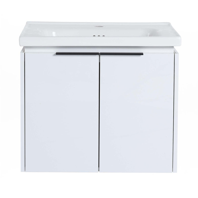 Meuble-lavabo à fermeture en douceur 24 po avec lavabo