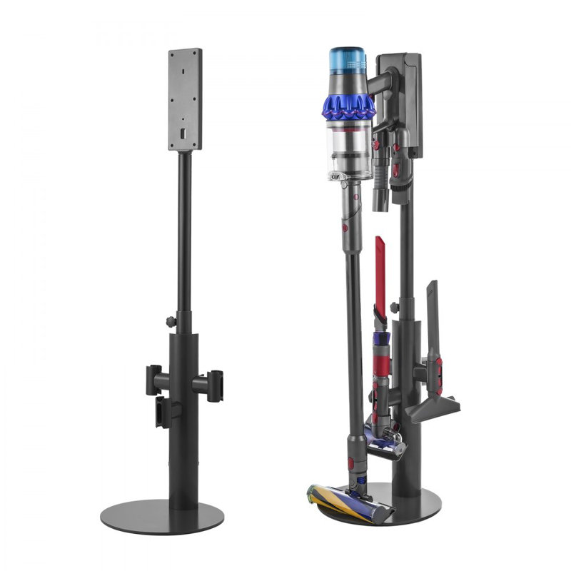 Vacuum Stand for Dyson Multi-Models Stable Storage Bracket Holder with 3 Clips