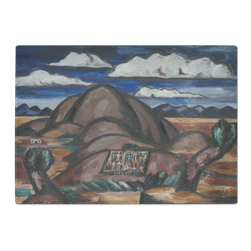 Cemetery, New Mexico by Marsden Hartley Chopping Board, 0.4cm H x 28.5cm W x 39cm L