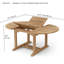 Bahama Outdoor Oval Teak Dining Table
