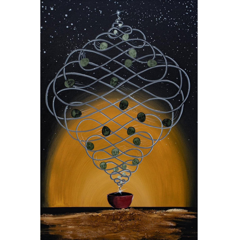 Infini à fini à infini | Acrylique sur toile | Par Prakash Garg