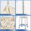 Chaise de douche avec tabouret de douche