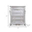 Ventra Tall Dresser Chest, Classic White Solid Wood, 52 Inch 5 Drawers