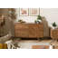 Mosayk 115cm Solid Wood Sideboard