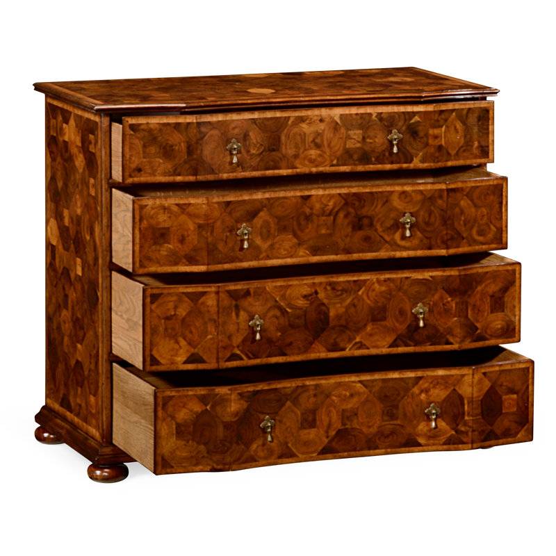Country Farmhouse Hand Painted Accent Chest