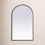 Sabine Metal Arch Wall Mirror