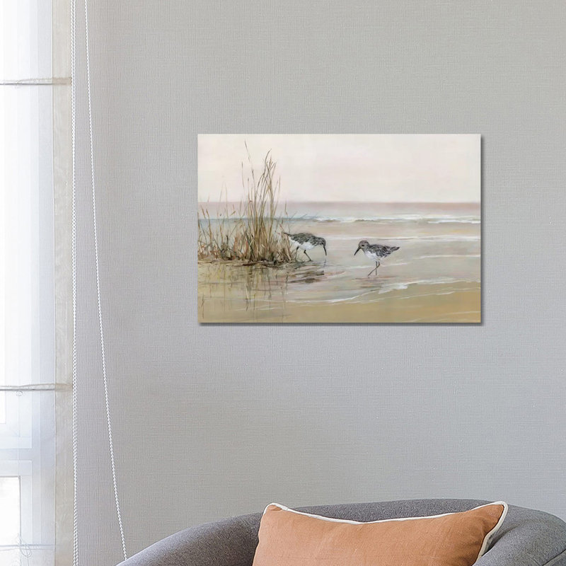 «Early Risers I» par Sally Swatland - reproduction d'art, H 18 po x l 26 po x P 1,5 po, Toile tendue, Pas de tapis