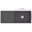 Belfry Kitchen Drusilla 440mm W Steel Kitchen Sink-162110637