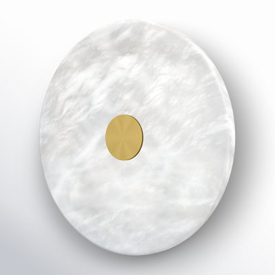 Corinna Single Light Dimmable LED Flush Mounted Sconce