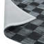 Berlin Checkered Area Rug in Black-448485423