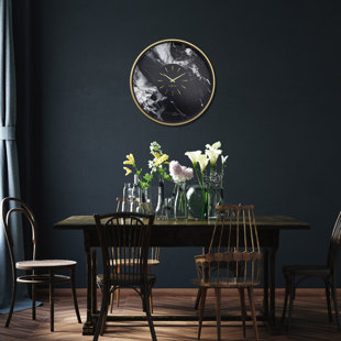 Modern Classic Aluminium Wall Clock