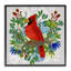 Giclée encadrée de cardinal Nestings de Noël, design par Kay Widdowson-996617300-996617301