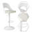 Hittel Swivel Adjustable Height Stool-1768933842