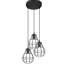 Franke 3 - Light Black Cluster Pendant