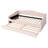 Upholstered Daybed With Beige Fleece And Twin Size Rollable Trundle Lighted In-1345674788-1345674790