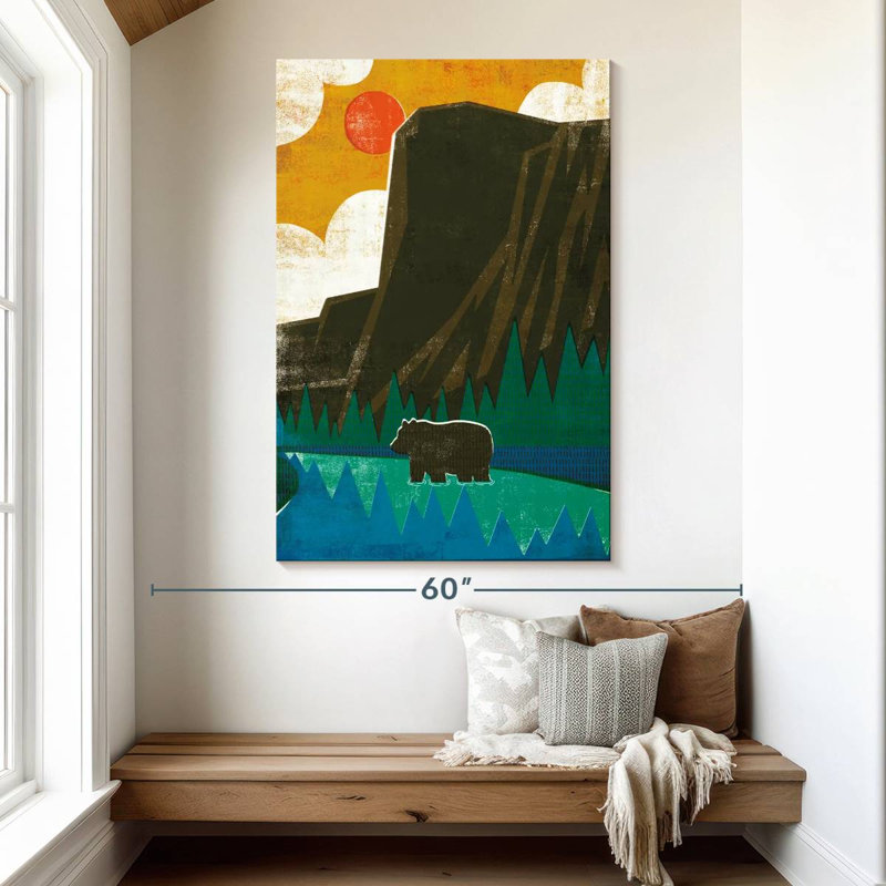 Brampt Big Sky III, 51" H x 34" W