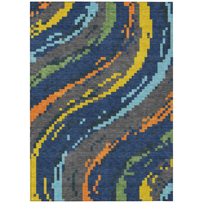 Machine Washable Indoor/Outdoor Chantille ACN2828 Kids Rug