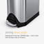 10-Litre Butterfly Step Pedal Bin-112088440