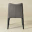 Chaise rembourrée en cuir véritable 21 po de large moderne sans assemblage-1039520453-1028778387