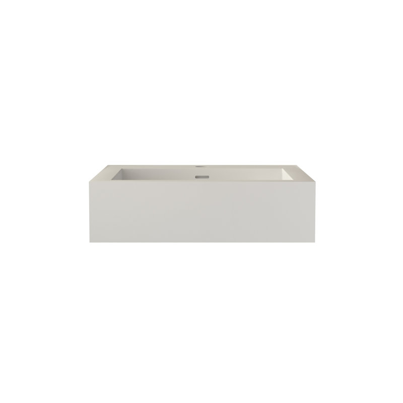 Durable Bathroom Sinks, Solid Surface 18.9 In Modern Home Vanity