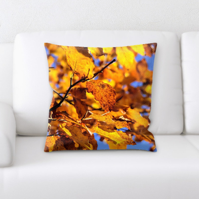 Microsuede Throw Pillow