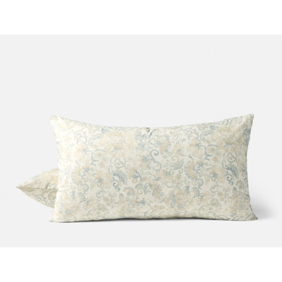 Solana Organic Print Sham Botanical