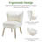 Dutch Velvet Accent Chair With Waist Lumbar-988352263