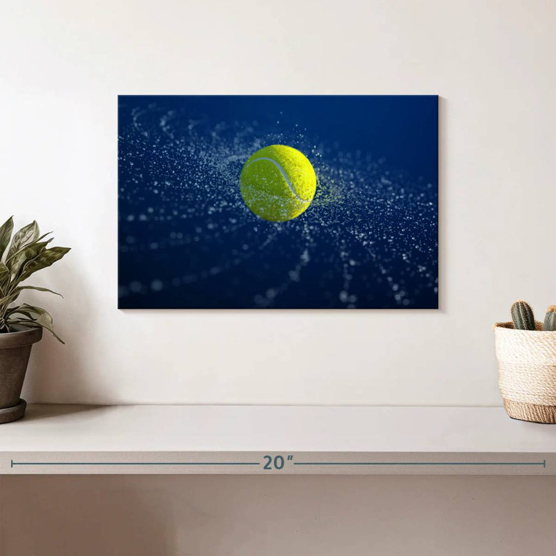 Galaxie de tennis Sireci, H 8 po x l 12 po