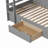 Hadlie Twin Over Twin Bunk Bed with Built-In Ladder-428316804