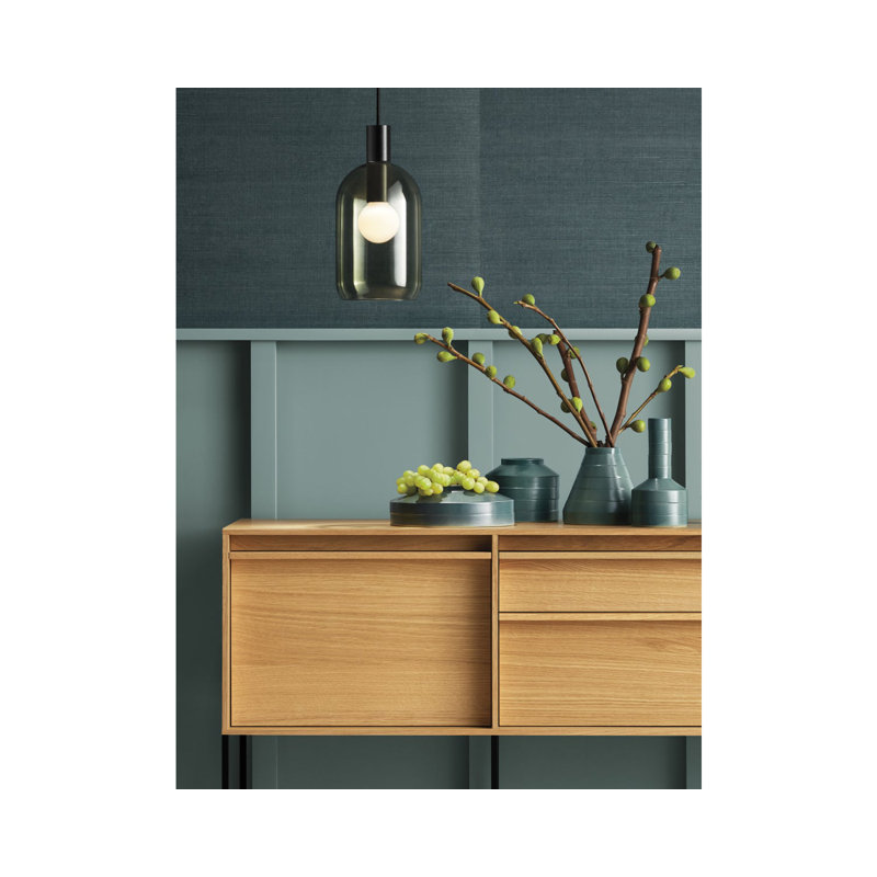 Rule 74'' W Console Table, Walnut