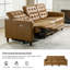 Gurdarshan Leather Dual-Motor Power Reclining Sofa-2035900875