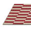 Tapis abstrait rouge / beige-1158661681