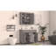 Meuble-lavabo 36 po avec lavabo supérieur et armoire à miroir - Solution de rangement moderne-111123869