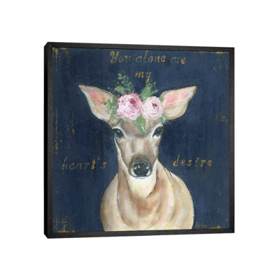 As The Deer by Ashley Bradley - Print on Canvas