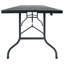 Table basse pliable en métal Dellbrook