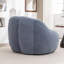 Fauteuil à billes doux rembourré en mousse et rembourré d'éponge à mémoire de forme pour dortoir, appartement et salon-696355473