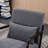 Mid-Century Modern Accent Chair with Durable Rubberwood-120886796-120886794