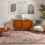 Geometric Shag Area Rug-1294126018