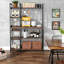 Hodess 5-tiers Baker's Rack with Hooks for Kitchen-514136017