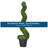48'' Faux Boxwood Tree in Pot