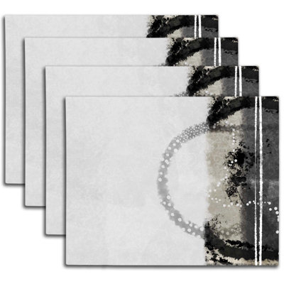 Napperon abstrait en polyester