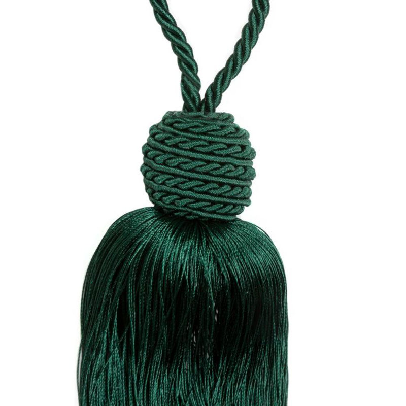 Ludovika Fabric 10cm Curtain Tieback, Green