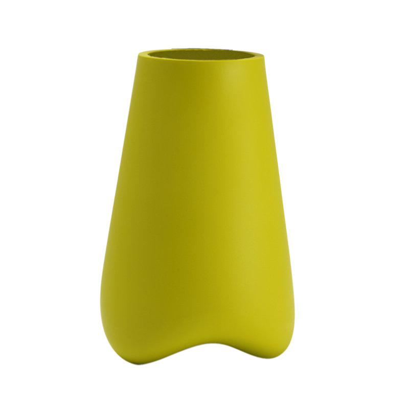 Nano Resin Pot Planter, 11" H x 5.5" W x 5.5" D, Steel