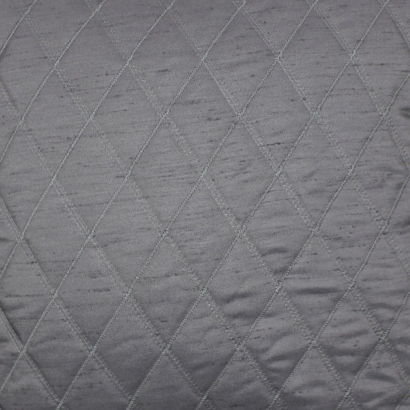 Bloxom Square Throw Cushion, 60 x 60cm, Charcoal Grey