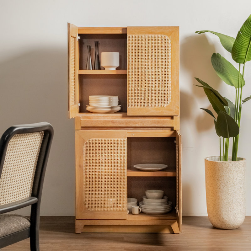 Liora - 31.5" Modular Cabinet, Brown