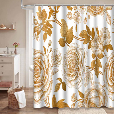 Rideau de douche Water Floral
