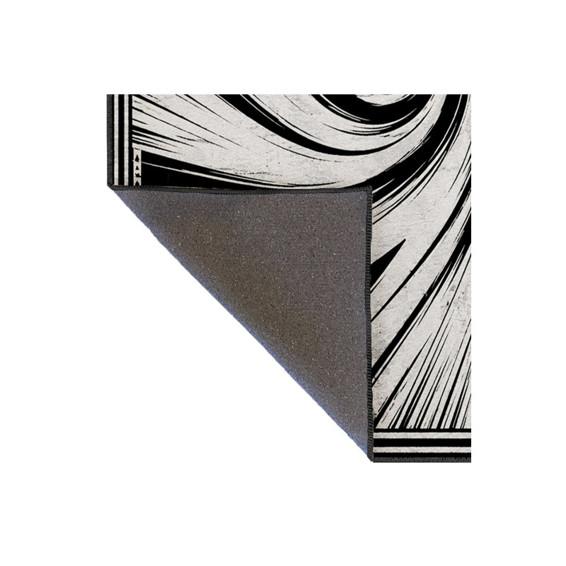 Tapis tissé à la crème Mosso, 3'3" x 4'11"