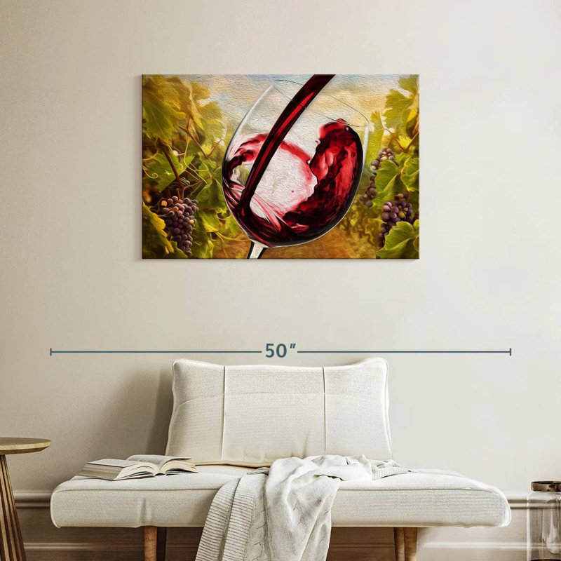 Yarlin Tuscan Vineyard, H 24 po x l 36 po