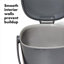 2.8 Gallons Plastic Manual Lift Trash Can